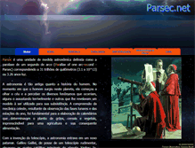Tablet Screenshot of parsec.net.br