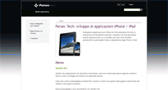 Desktop Screenshot of mobile.parsec.it