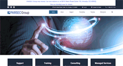 Desktop Screenshot of parsec.com